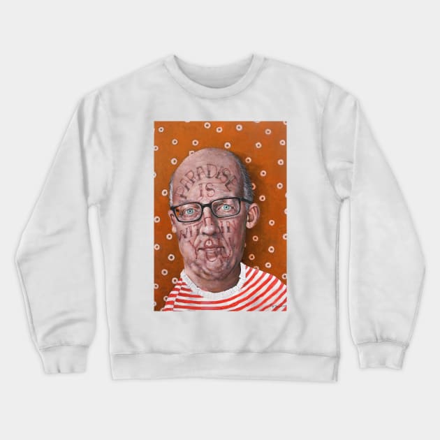 Paradise is Within YOU | wet dream fiasco 3000 Crewneck Sweatshirt by Tiger Picasso